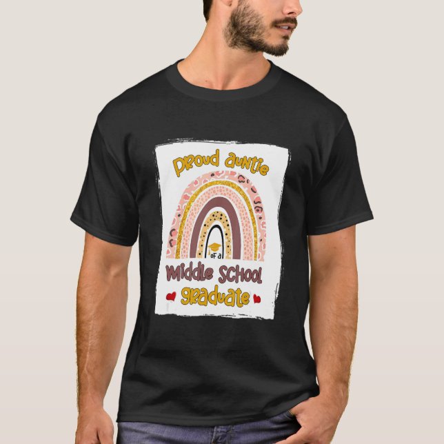 Stolze Tante einer Ra. T-Shirt (Vorderseite)