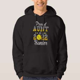 Stolze Tante eines 2022 Senior Leopard Softball Ga Hoodie