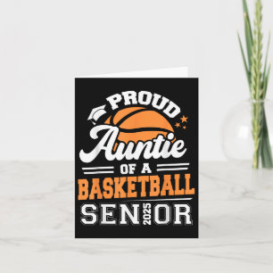 Stolze Tante eines 2025 höheren Basketball-Abschlu Karte