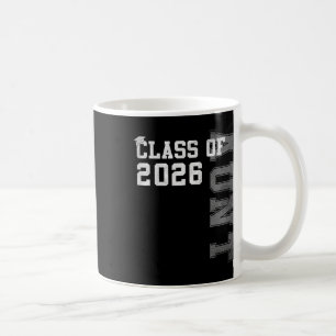 Stolze Tante eines 2026 Absolventen Abschluss Seni Kaffeetasse