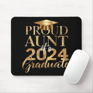 Stolze Tante eines Absolventen der Abschlussklasse Mousepad