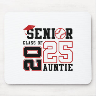 Stolze Tante eines Bysebyll Senior 2025 Abschluss Mousepad