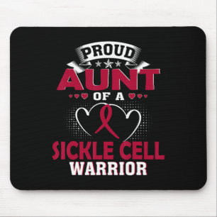 Stolze Tante eines Sichelzellenkriegers Mousepad