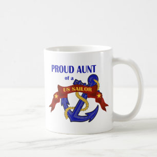 Stolze Tante eines US-Seemanns Tasse