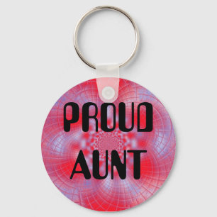 Stolze Tante Keychain Schlüsselanhänger