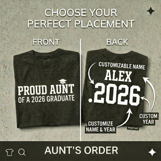 STOLZE TANTE • Persönliches Abschlusshemd Klasse 2 T-Shirt