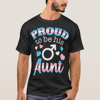 Stolze Tante Transgender Nephew Trans Prix Flag LG T-Shirt