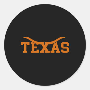 Stolze Texas Designs für Erwachsene Runder Aufkleber