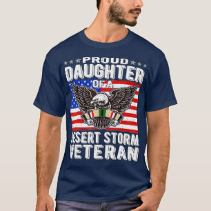 Stolze Tochter des Wüstensturms Veteran Perser T-Shirt