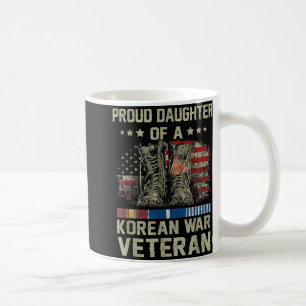 Stolze Tochter eines Veteranen aus dem Koreakrieg, Kaffeetasse