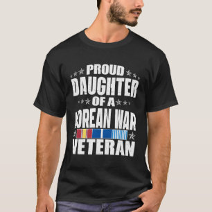 Stolze Tochter eines Veteranen des Koreakrieges Da T-Shirt