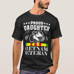 Stolze Tochter eines Vietnam-Veteranen Memorial Da T-Shirt