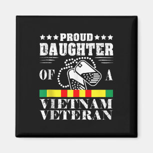 Stolze Tochter eines vietnamesischen Veteranentags Magnet
