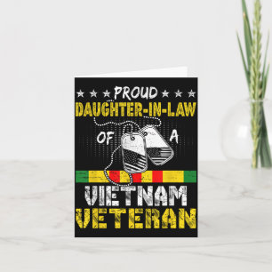 Stolze Tochter im Gesetz eines vietnamesischen Vet Karte