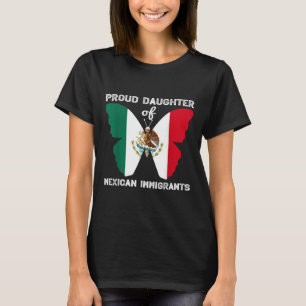 Stolze Tochter mexikanischer Einwanderer Latino An T-Shirt