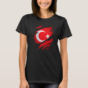 Stolze türkische Tornado-Flagge T-Shirt