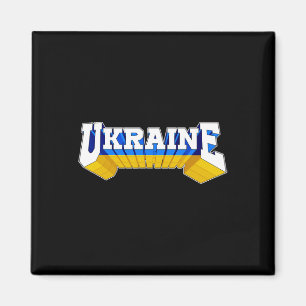 Stolze Ukraine-Flagge Ukrainisch  Magnet