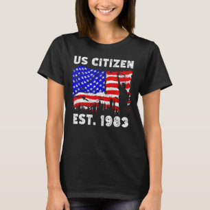 Stolze US-Bürger verlieren seit 1983 für den neuen T-Shirt