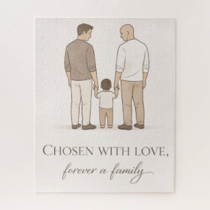 stolze Väter LGBTQ Puzzle