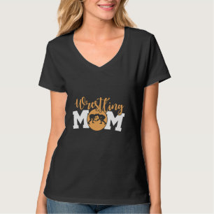 Stolze Wrestling-Mutter Wrestler-Mama Lustige Mutt T-Shirt