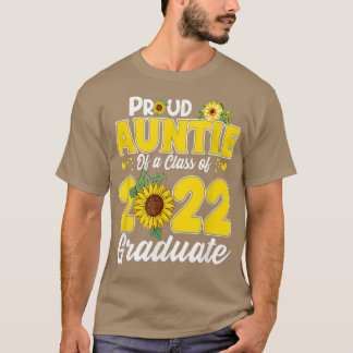 Stolze Zahl einer Klasse von 2022 Hochschulabsolve T-Shirt