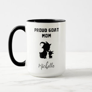 Stolze Ziegenmutter Bauernhof Tierliebhaberin Mama Tasse