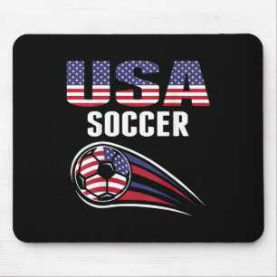 Stolzer Amerika-Fußballteam-Anhänger USA-Flagge Fu Mousepad
