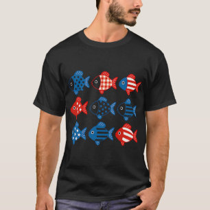 Stolzer amerikanischer Angler Smallmouth Bass T-Shirt