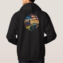 Stolzer amerikanischer Bauer Hoodie