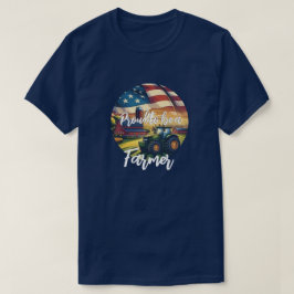 Stolzer amerikanischer Bauer T-Shirt