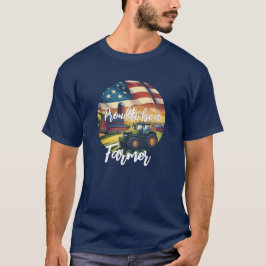 Stolzer amerikanischer Bauer T-Shirt