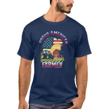 Stolzer amerikanischer Bauer