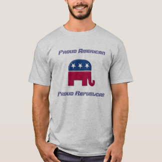 Stolzer amerikanischer stolzer Republikaner T-Shirt