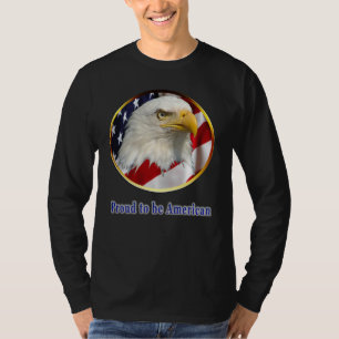 Stolzer amerikanischer T - Shirt