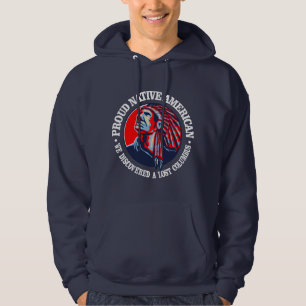 Stolzer amerikanischer Ureinwohner 2 Hoodie