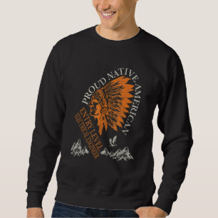 Stolzer amerikanischer Ureinwohner Job Anfänger El Sweatshirt