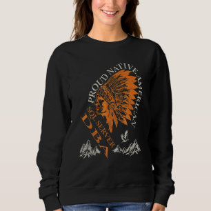 Stolzer amerikanischer Ureinwohner Job Sql Server Sweatshirt