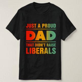 Stolzer amerikanischer Vater 4. Juli Lustig Patrio T-Shirt