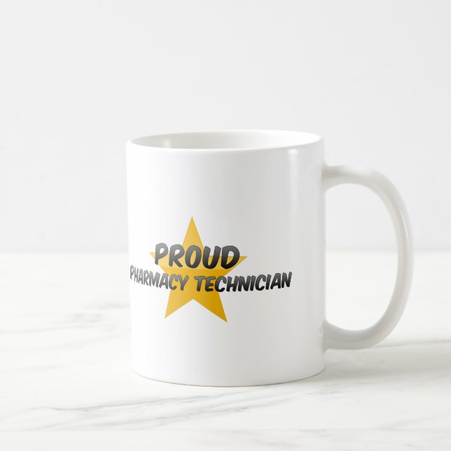 Stolzer Apotheken-Techniker Kaffeetasse (Rechts)