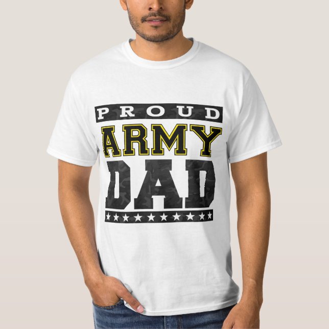 Stolzer Armee-Vater T-Shirt (Vorderseite)