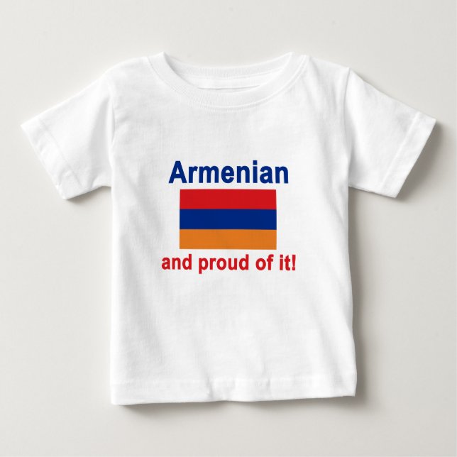 Stolzer Armenian Baby T-shirt (Vorderseite)