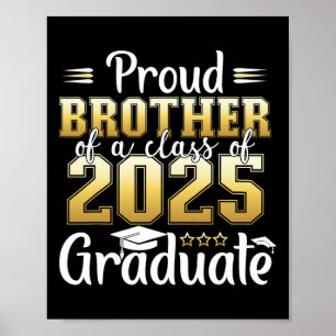Stolzer aus einem Cl von 2025 Graduate Abschluss Poster