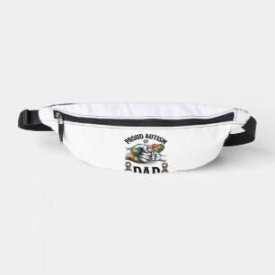 Stolzer Autism-Vater Vintage-Gravur-Bewusstsein-Sh Bauchtasche