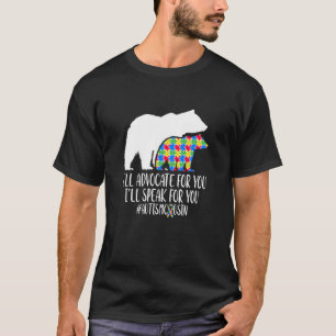 Stolzer Autismus-Cousin Autismus-Bewusstsein für C T-Shirt