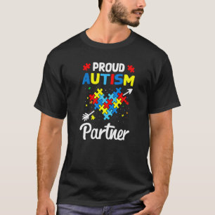 Stolzer Autismus-Partner Liebe Unterstützung Akzep T-Shirt
