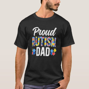 Stolzer Autismus-Vater Autismus-Bewusstsein für Va T-Shirt