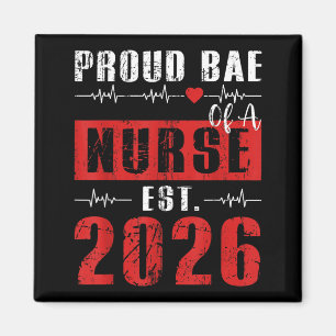 Stolzer Bae einer Krankenschwester Est 2026 Neue A Magnet