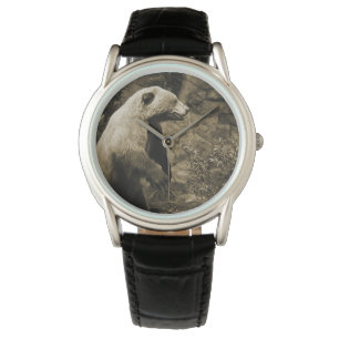 Stolzer Bär Armbanduhr