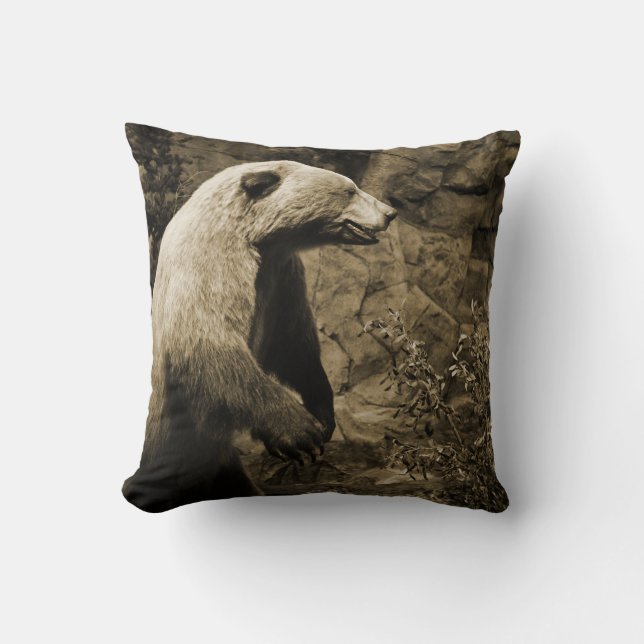 Stolzer Bär Kissen (Vorderseite)