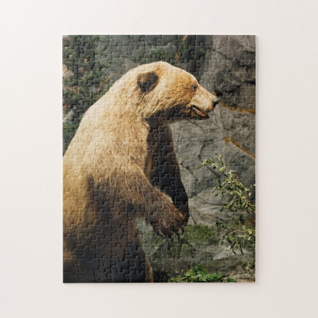 Stolzer Bär Puzzle (Vertikal)